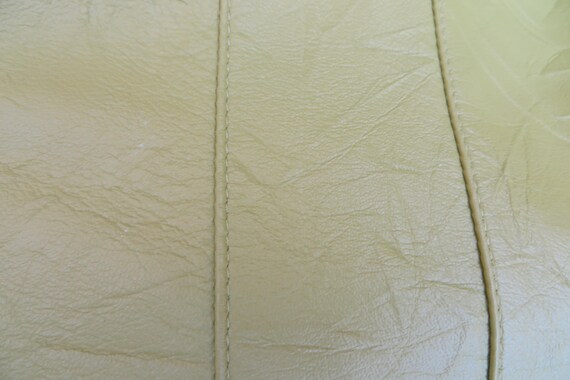 SOFT Leather JACKET, Green, Mandarin Snap Collar,… - image 7