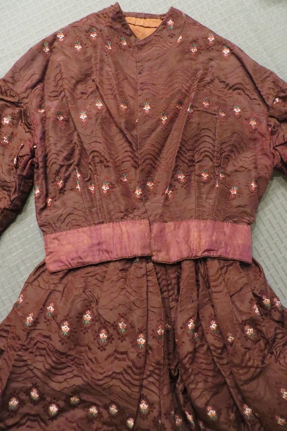 Antique 1800s DRESS, Worn by Augusta Marie Tuttle 