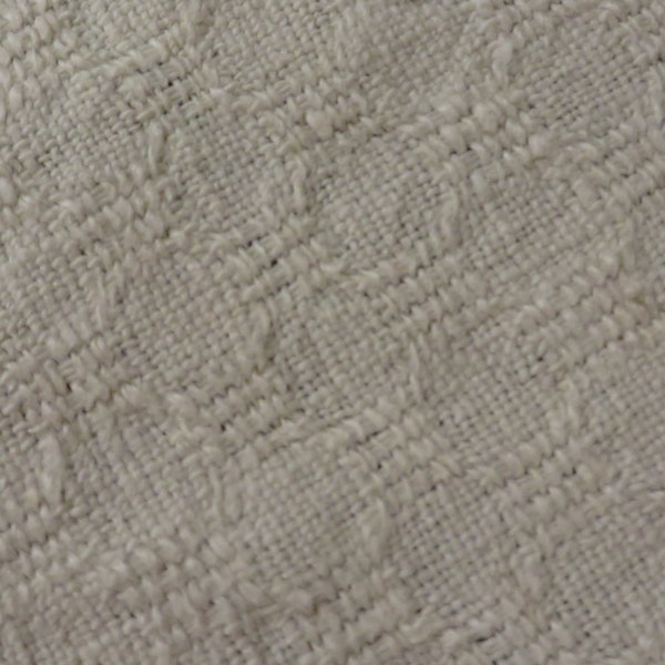 LINEN FABRIC Antique-Vintage  //   Lge Pce: 35" x 63"   //  Thick TEXTURED Linen Fabric  //  Vintage Primitive Linen Fabric for towels etc.