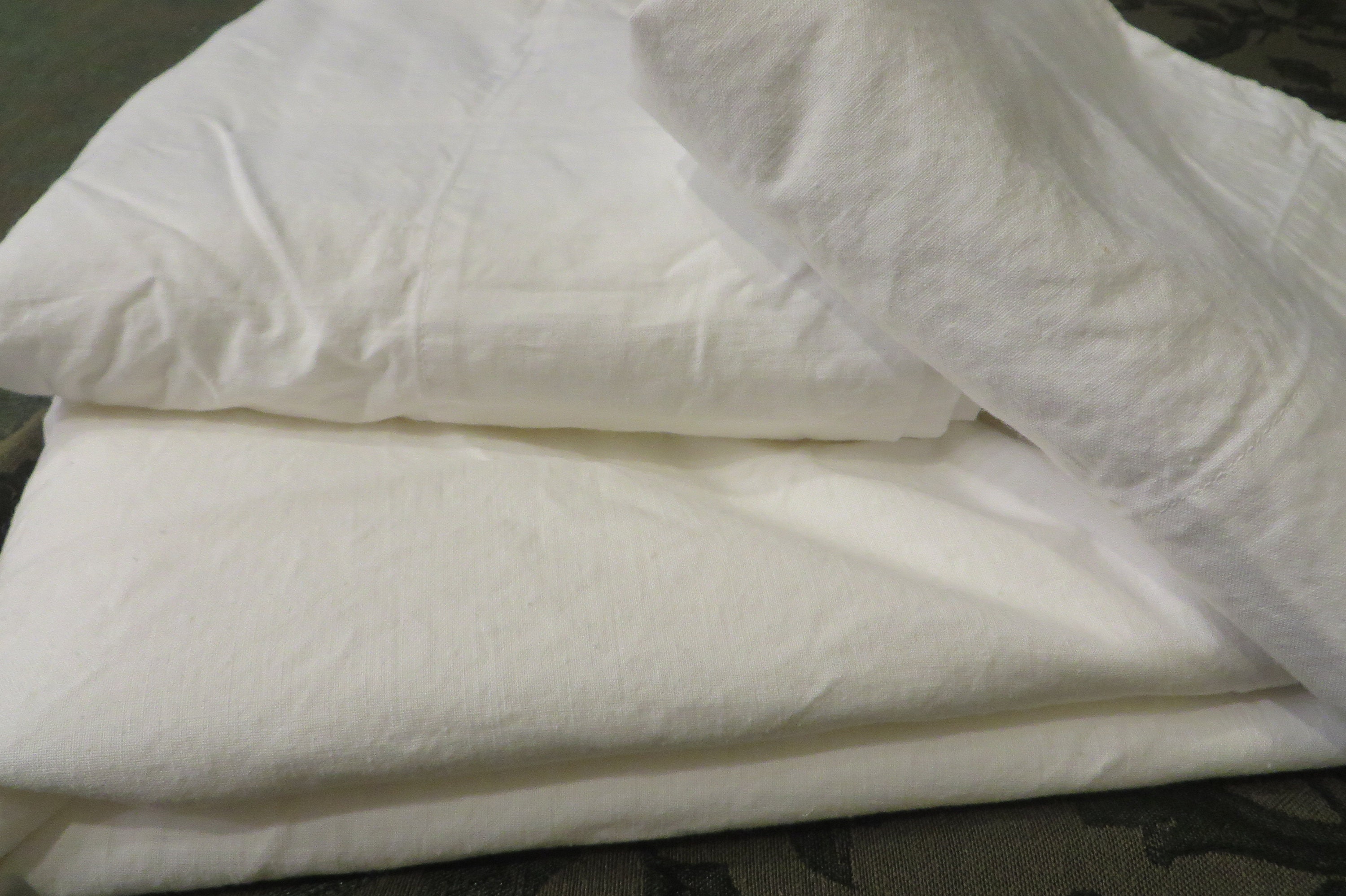 Organic Cotton PERCALE Fabric, Extra Wide, Handwoven - Prepared