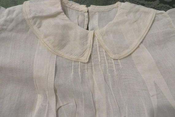 Vintage Baby's Sheer Cotton Dress or Gown  //  Vi… - image 2