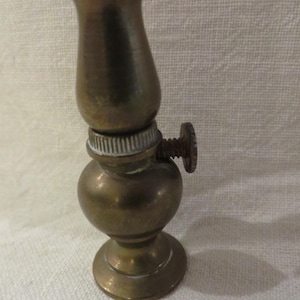 Miniatur PUPPENHAUS Messing LATERNE -- 2,5 cm hoch // 2 Teile // Miniatur Puppenhaus Zubehör // Messing Lampe oder Laterne