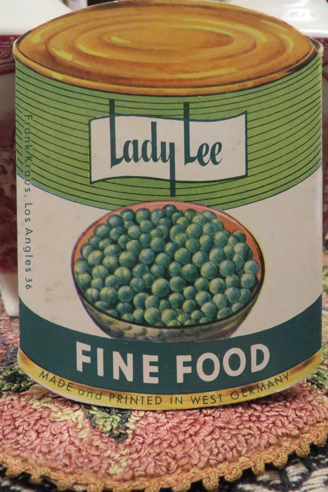 Antique German Sewing Case Needle Case W/ Threader // lady LEE Fine