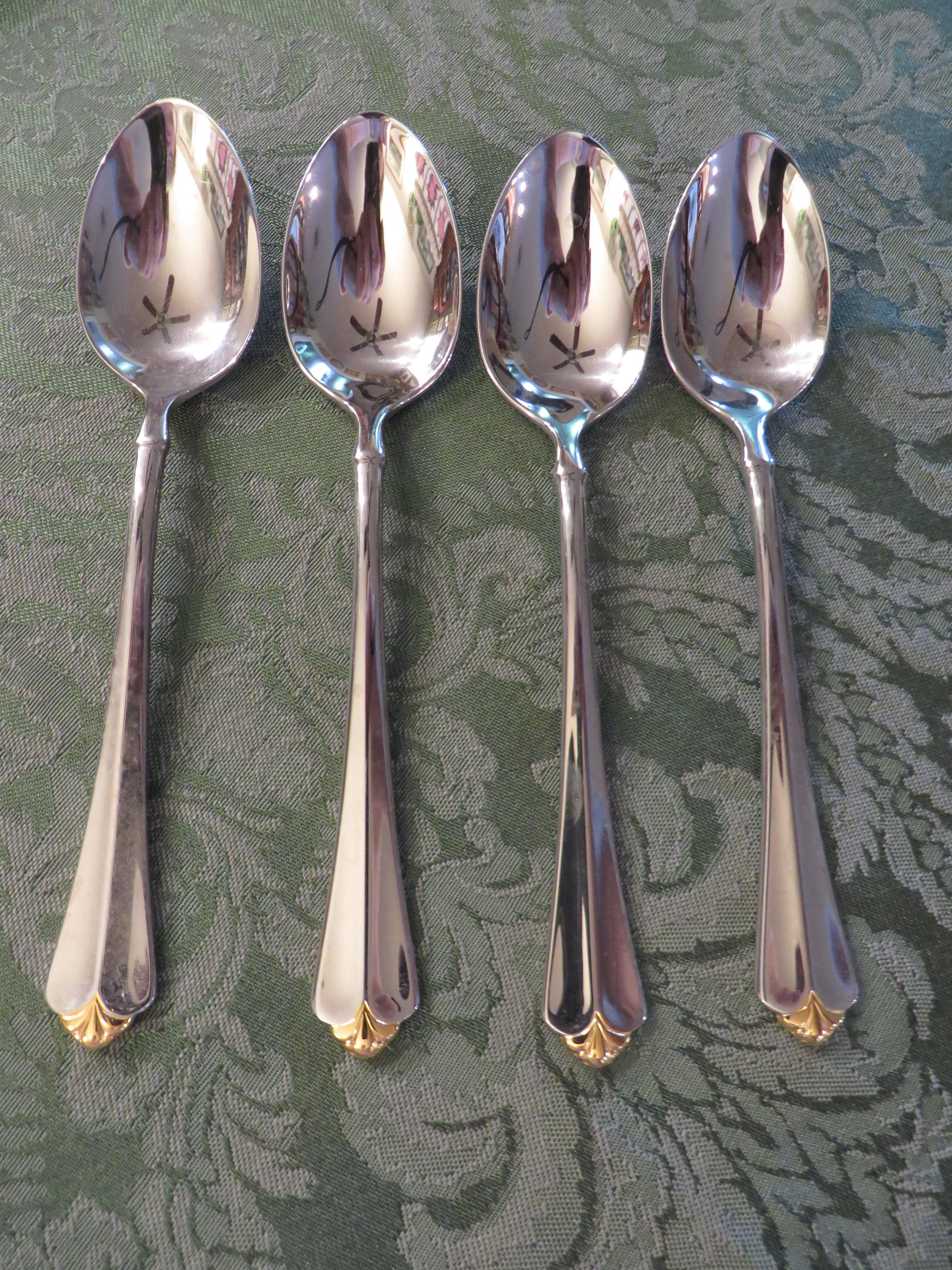 ヴィンテージ ゴールデン ジュリアード by オナイダ // スープスプーン