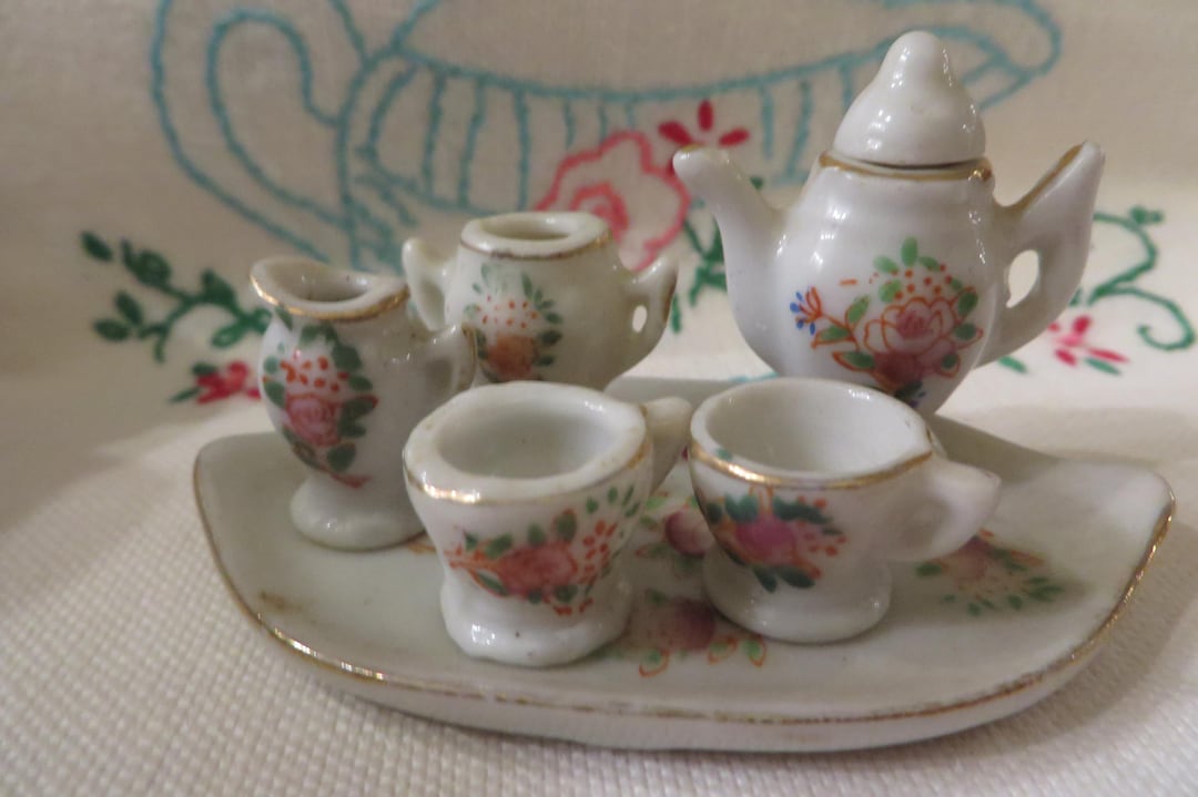 陶器製ミニチュア 茶器・おままごとセット 薔薇柄 MADE IN JAPAN il_1080xN.6558142829_93zl.jpg