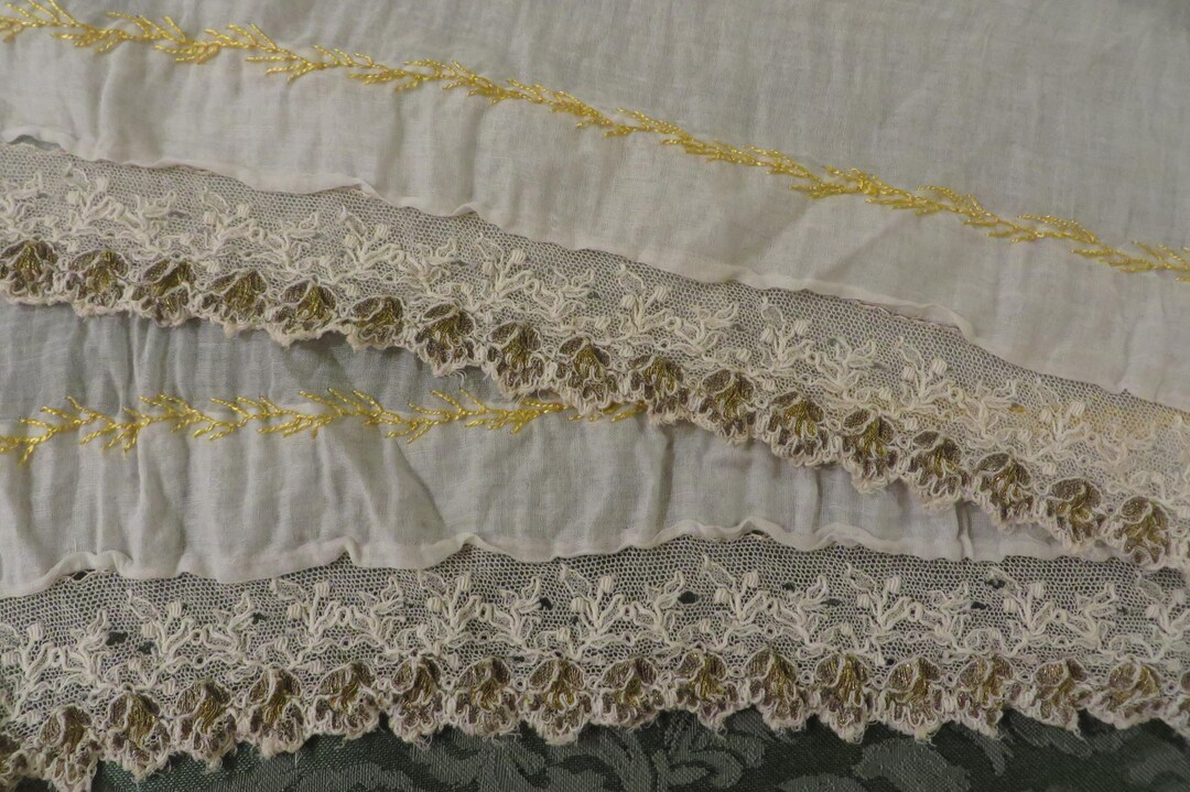 lace dresser scarves Cotton Crochet Lace Rectangular Table Runner Dresser Scarf Doilies 24*180cm,Style:Style 1;