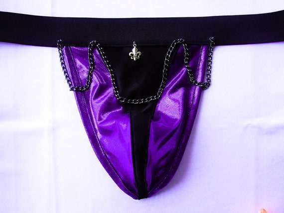 purple thong