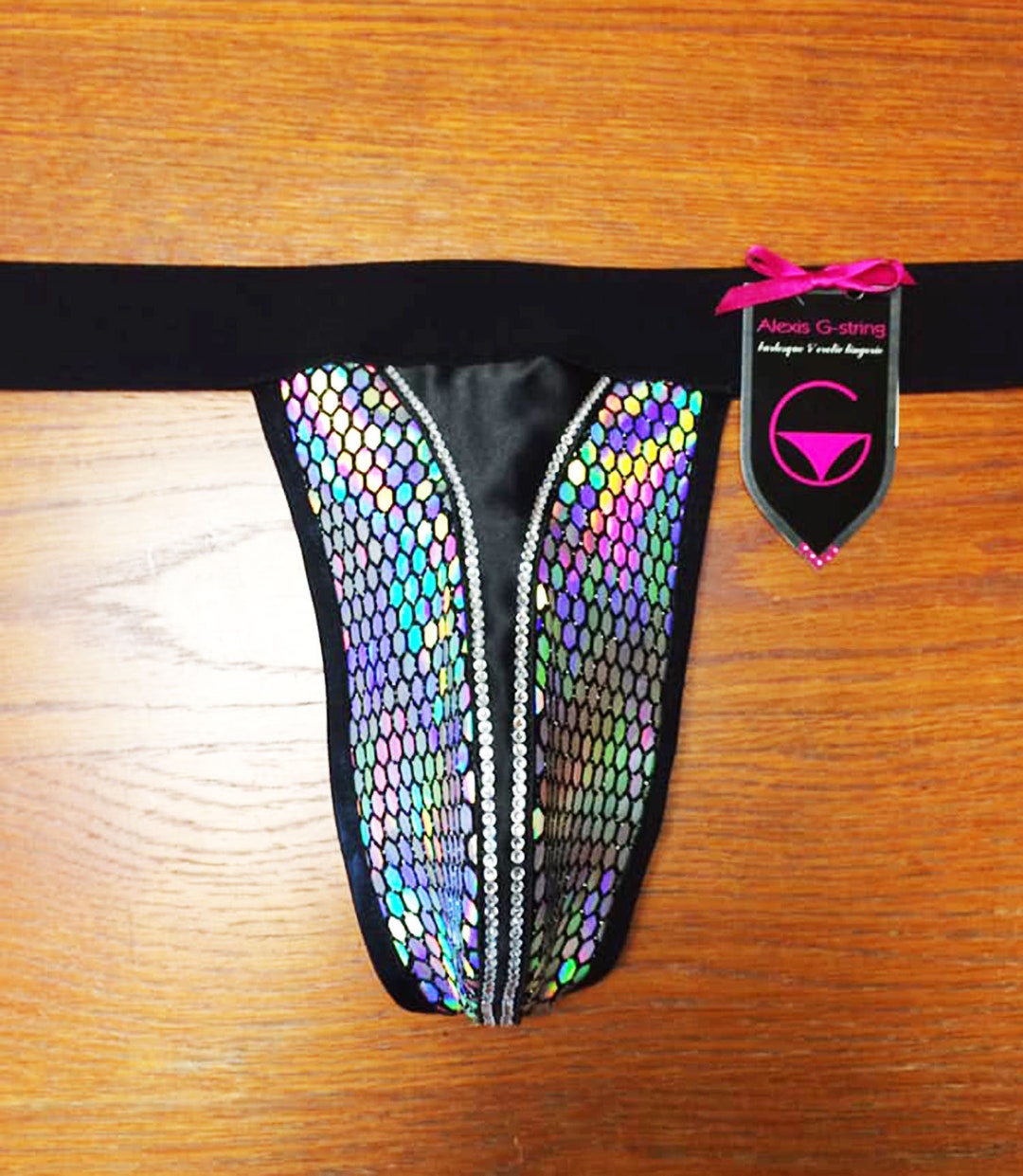 Eros Veneziani Men's Red Stripper G-String - Made In Italy Luxury Underwear