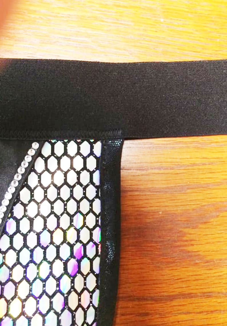 Holo Mirror Men's Gstring Sexy Rhinestone Underwear Etsy Canada