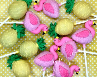 Tropical Cake Pops Etsy