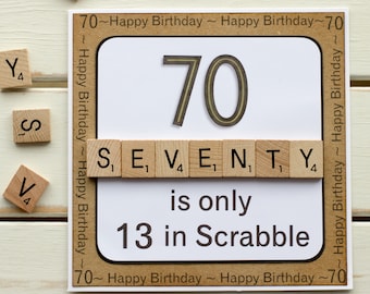 Handmade 70th Birthday Cards Female