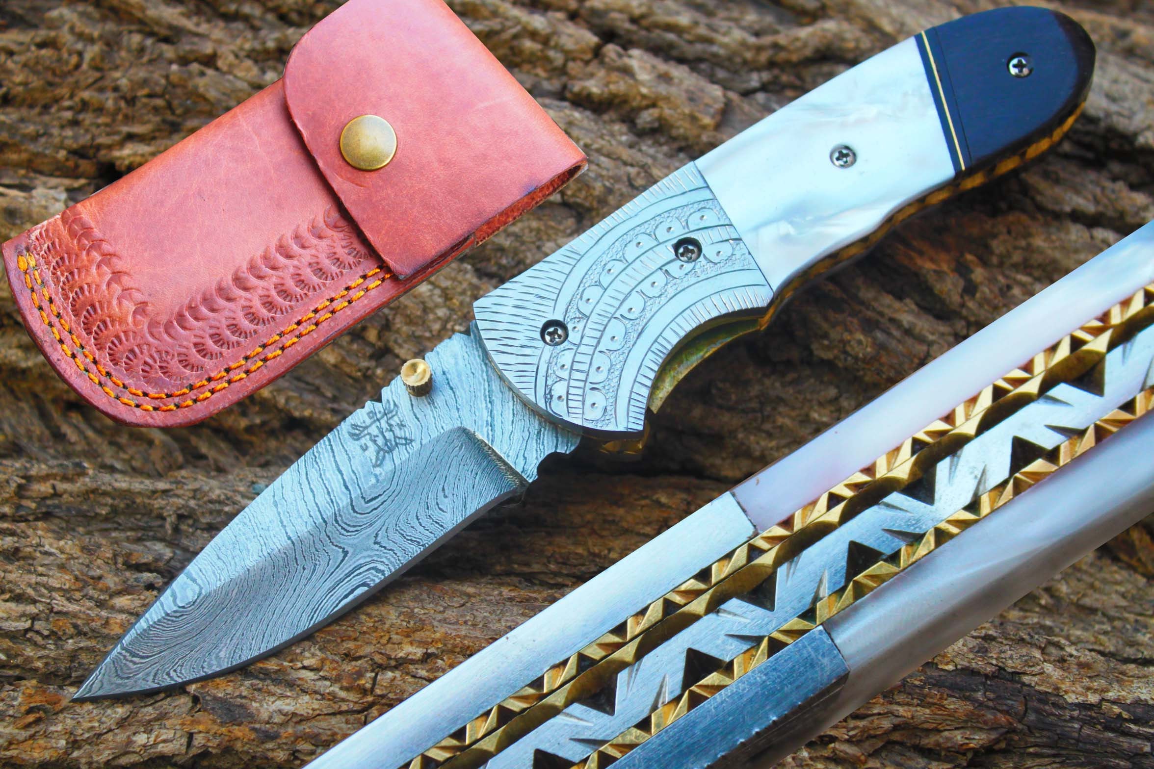 3.3Blade Custom Handmade Folding Knife w/Engrave Etsy