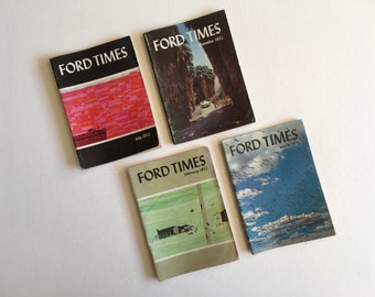 Vintage Ford Times Magazines.