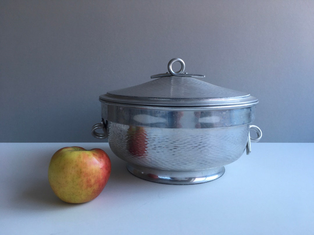 Vintage Aluminum Serving Dish, Nasco Italy. Etsy