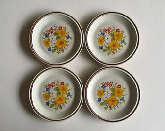 Vintage dessert Plates,Hearthside Stoneware.