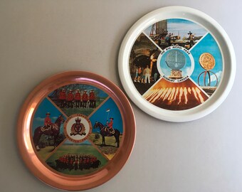 Vintage Souvenir Tray, Canada.