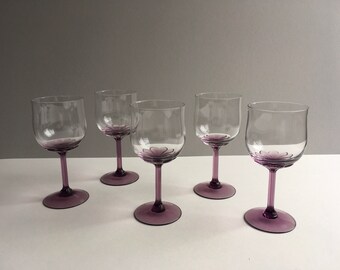 Vintage Wine Glasses, Fostoria.