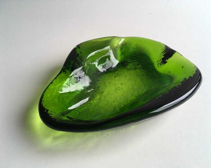 Vintage Blenko Ashtray. Etsy