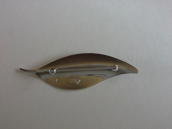 Mid Century Sterling Silver Van Dell Brooch. - image 3