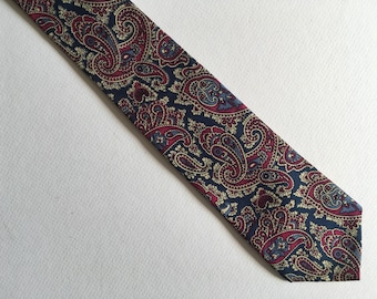 Vintage Necktie, Italian Silk.