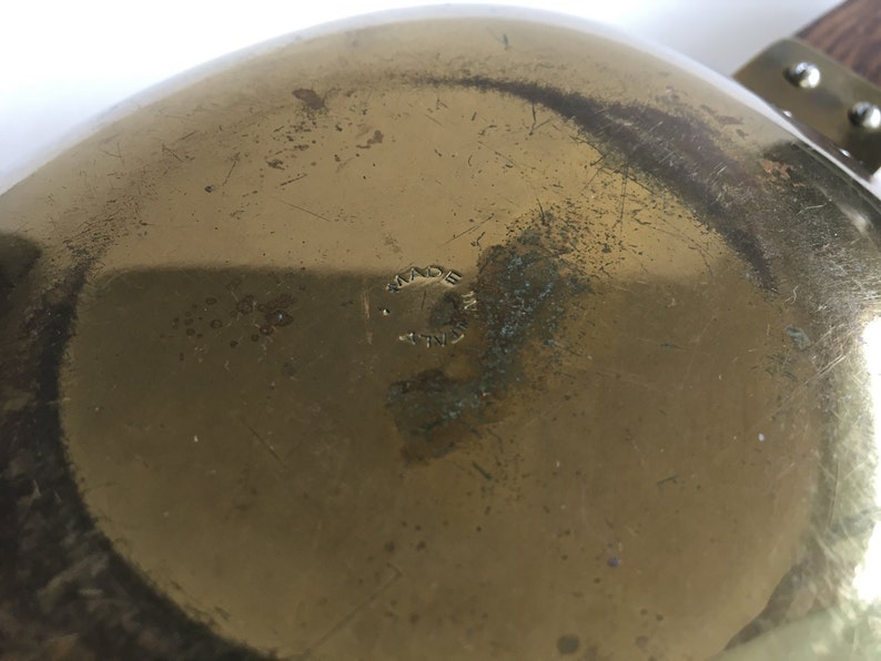 Mid Century Modern Enamel Ashtray.