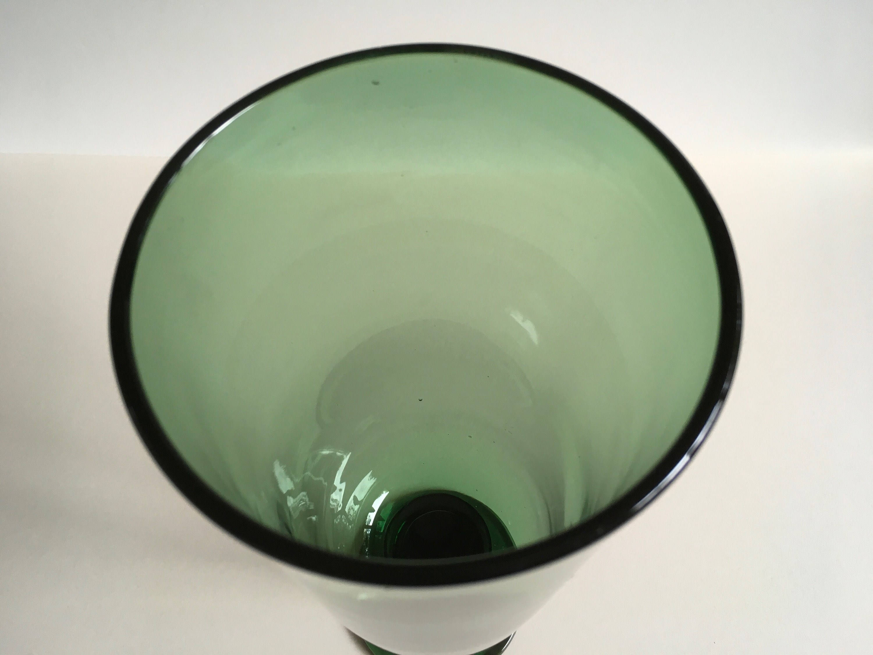 Mid Century Modern Glass Vase. - Etsy