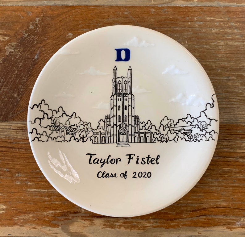 Unique Graduation Gift Ring Dish Notre Dame University Etsy