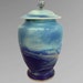 Urne Funéraire En Raku Bleue - Etsy