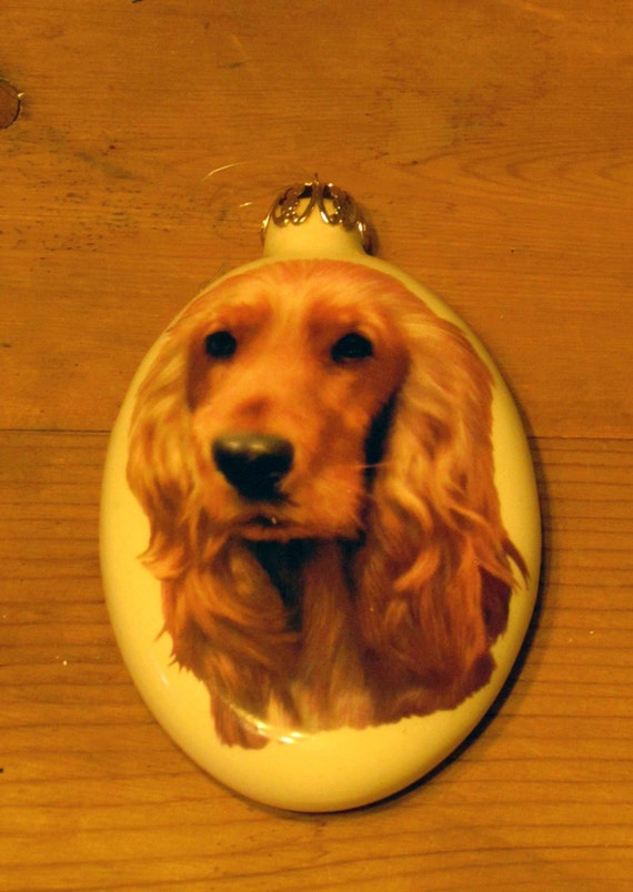 陶器製犬飾り、コッカースパニエル - Etsy 日本