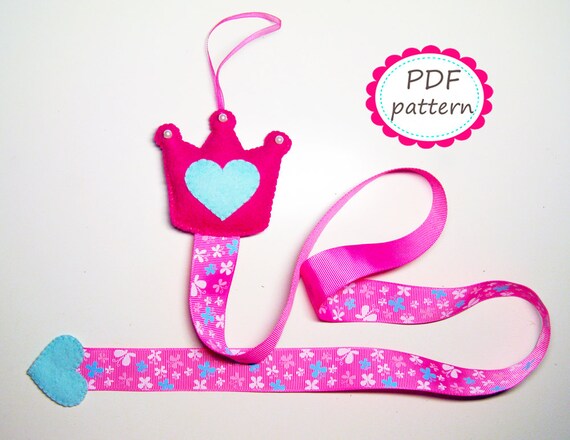 Hair Clip Holder Pattern DIY Felt Sewing Instruction Handmade - Etsy Hair Clip Holder Pattern DIY Felt Sewing Instruction Handmade - Etsy