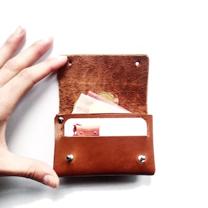 Wallet / Portfolio / leather wallet / Leonny Cha Marron