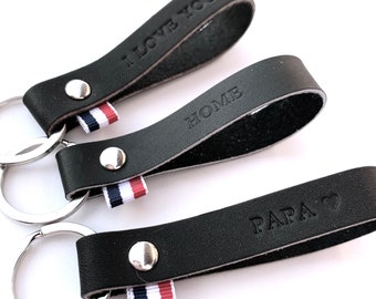 FATHER'S DAY OFFER / Keyring / leather keyring / Léonny Cha / gift