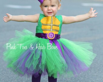 baby girl ninja turtle costume