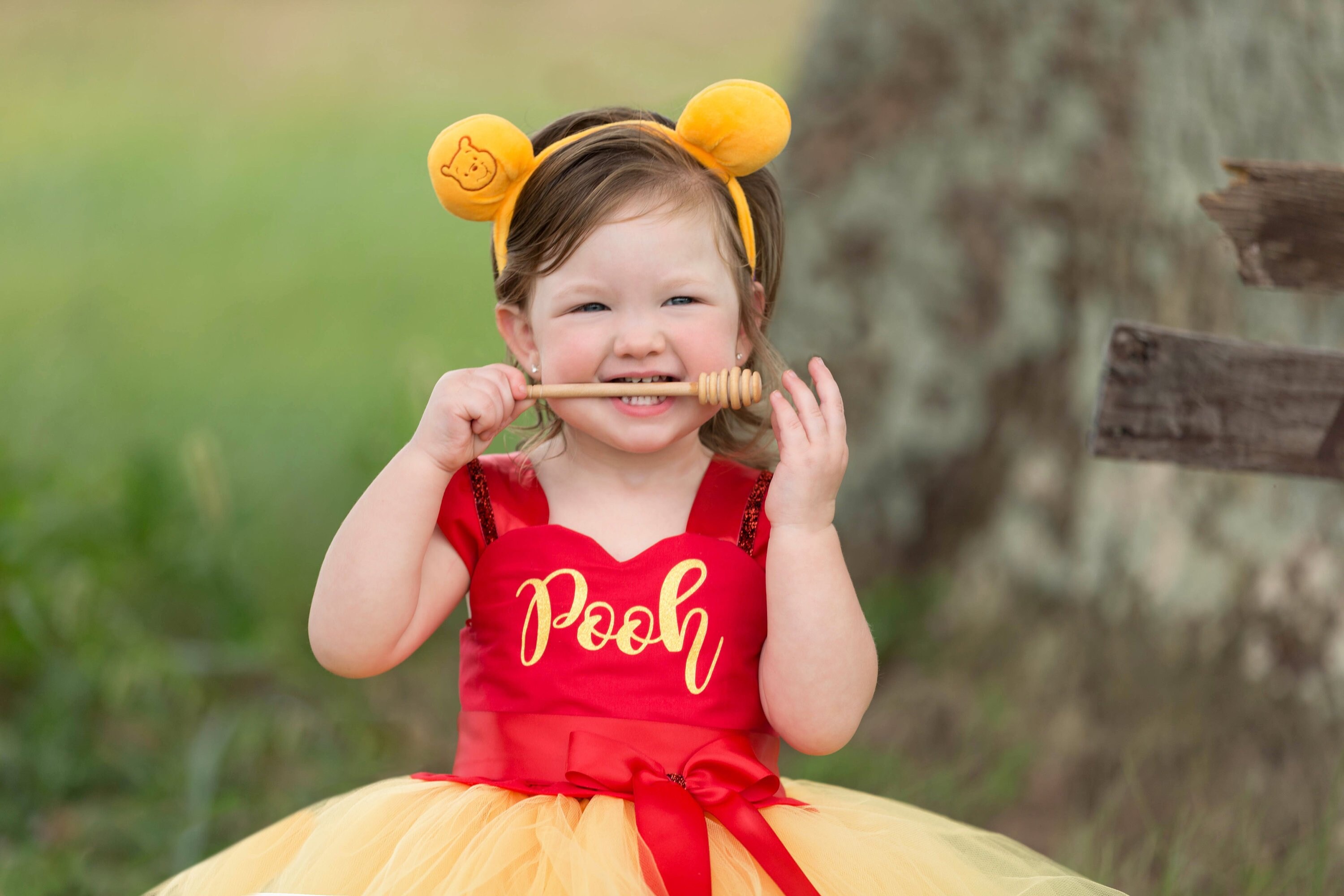 winnie the pooh costume with tutu