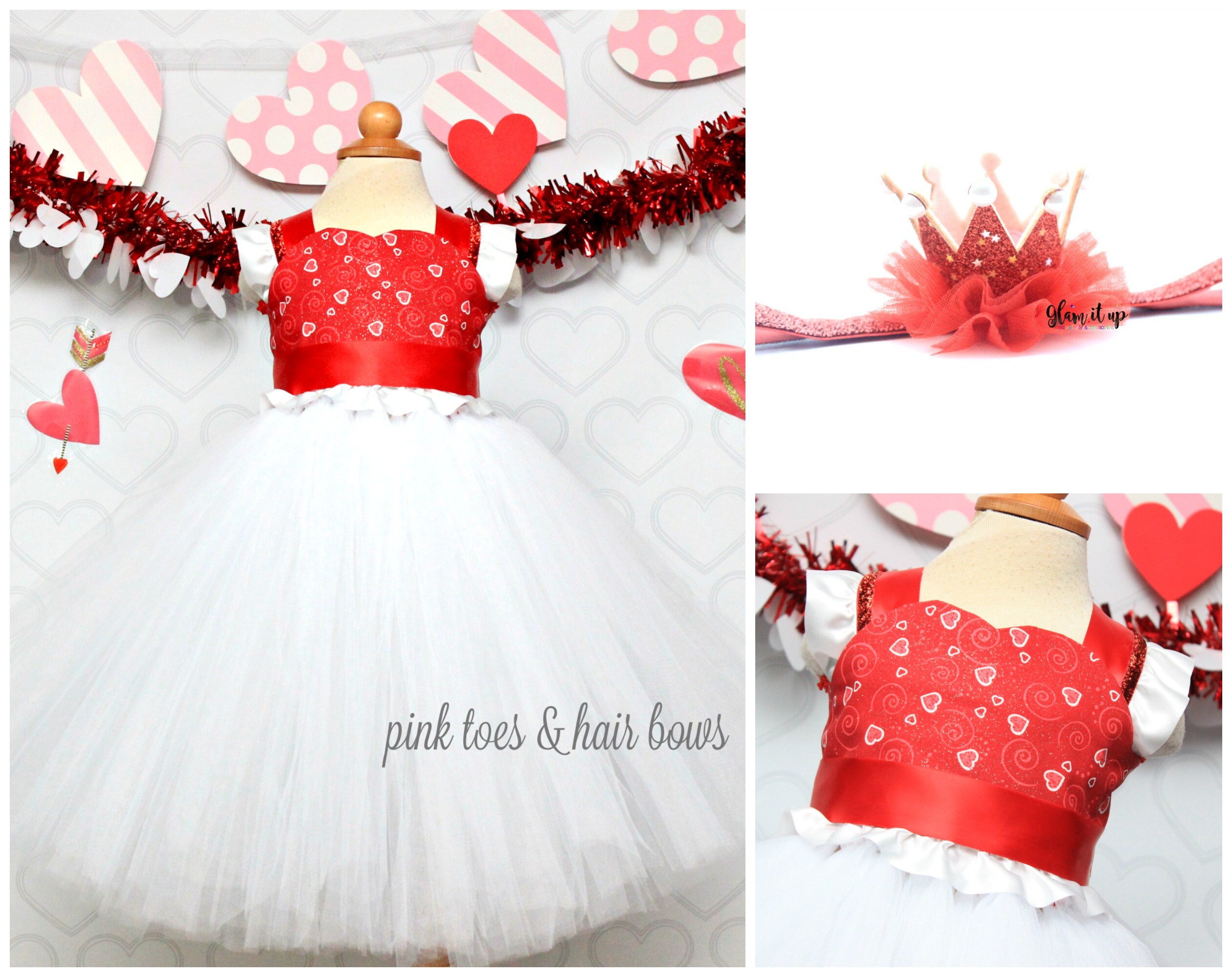 baby girl valentines dress
