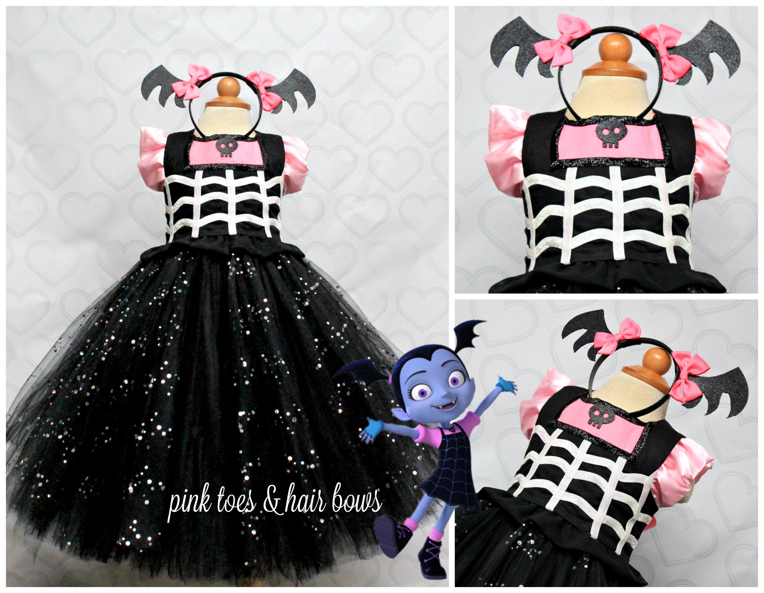 Vampirina dressVampirina costume Halloween costumeVampirina Etsy
