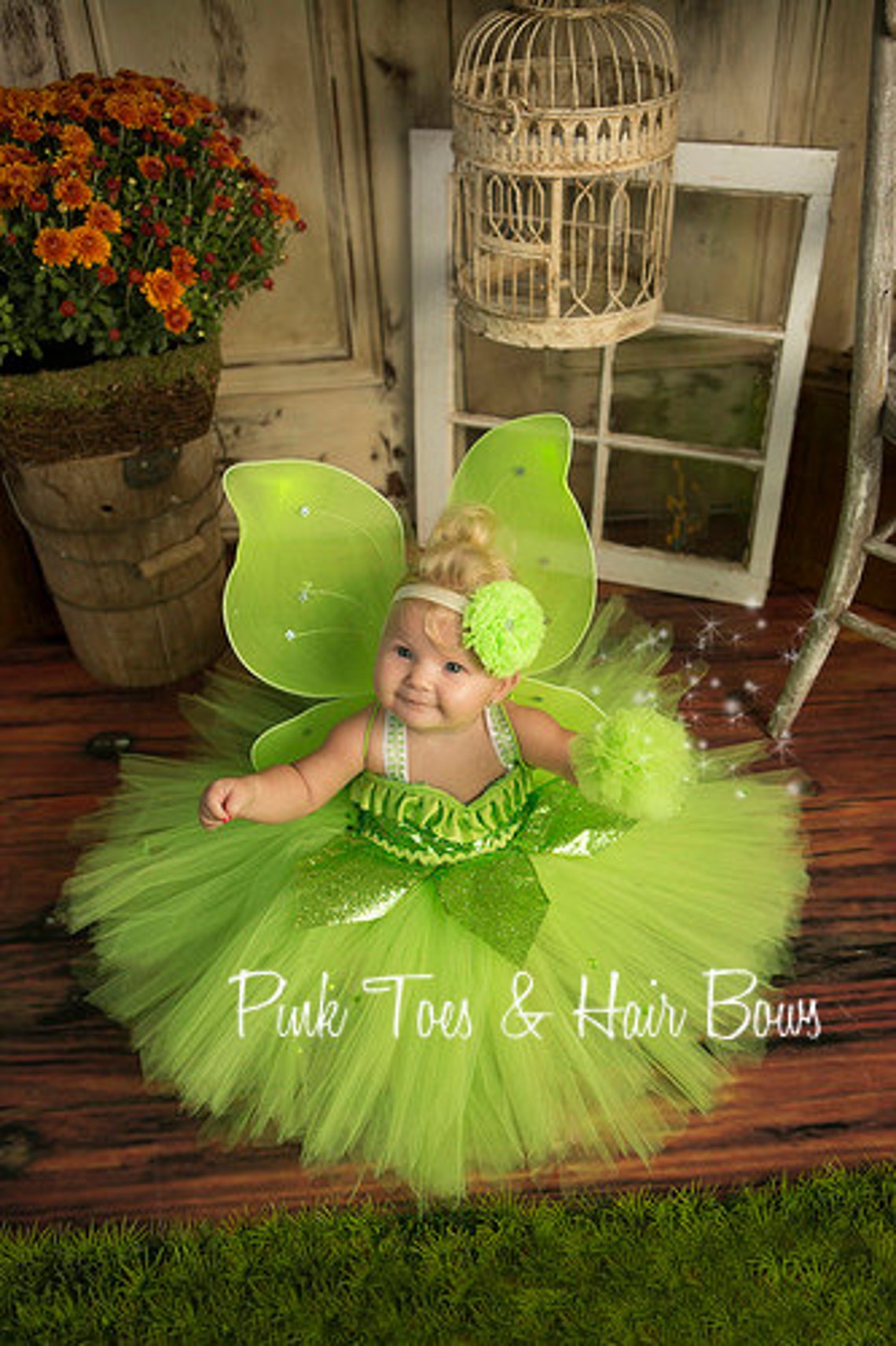 Tinkerbell Tutu Dress Tinkerbell costume-Tinkerbell | Etsy