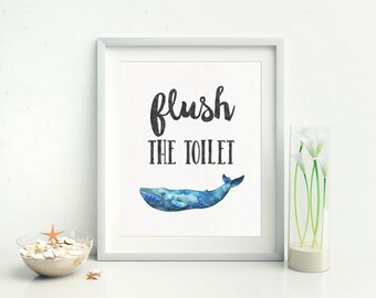 Quotes van de badkamer het toilet Flush citeer badkamer muur | Etsy Quotes van de badkamer het toilet Flush citeer badkamer muur | Etsy