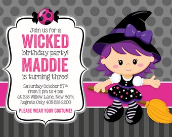 birthday invitation etsy