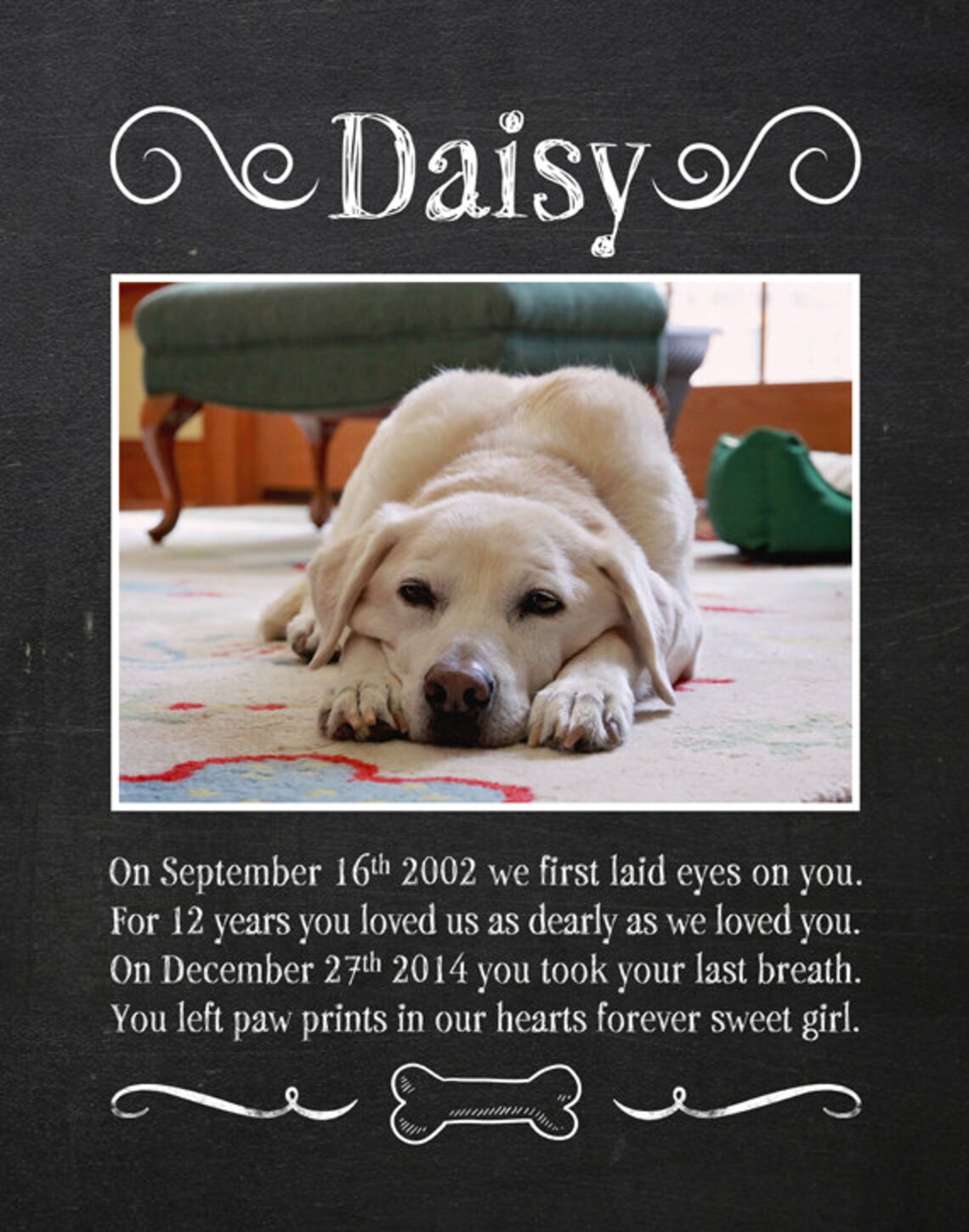 Pet loss gift pet memorial gift personalized dog lover