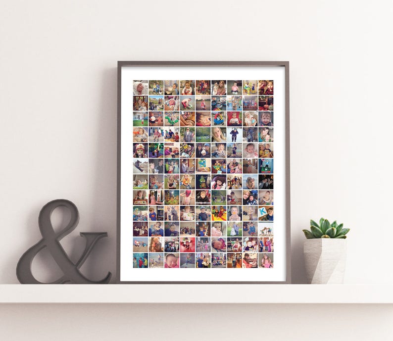 Instagram photo collage printable instagram pictures collage Etsy