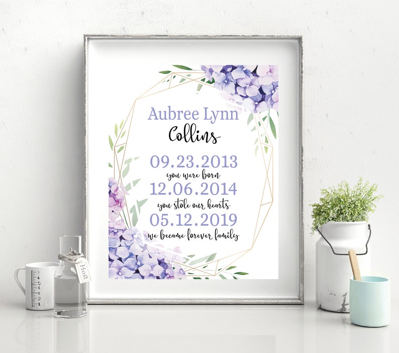 hydrangea-adoption-dates-print-personalized-gifts-for-kids-etsy