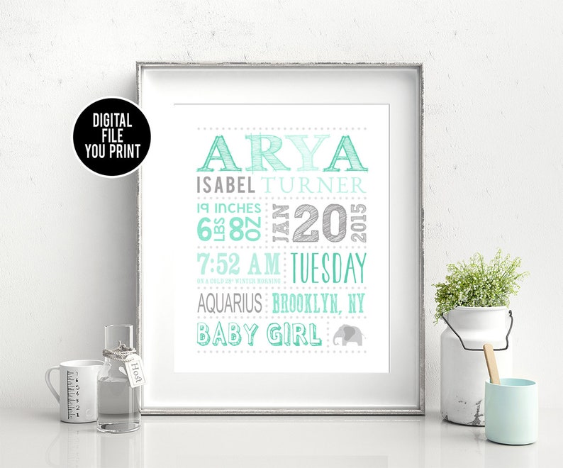 Custom Baby Gift Name Art Baby Girl Nursery Wall Art Etsy
