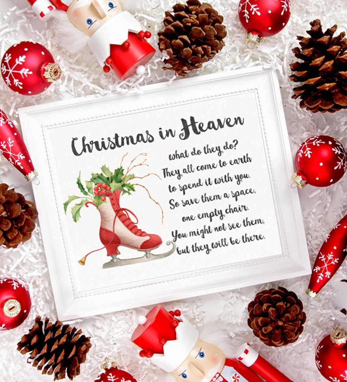 Vintage Christmas in Heaven Christmas Decor Christmas - Etsy Canada