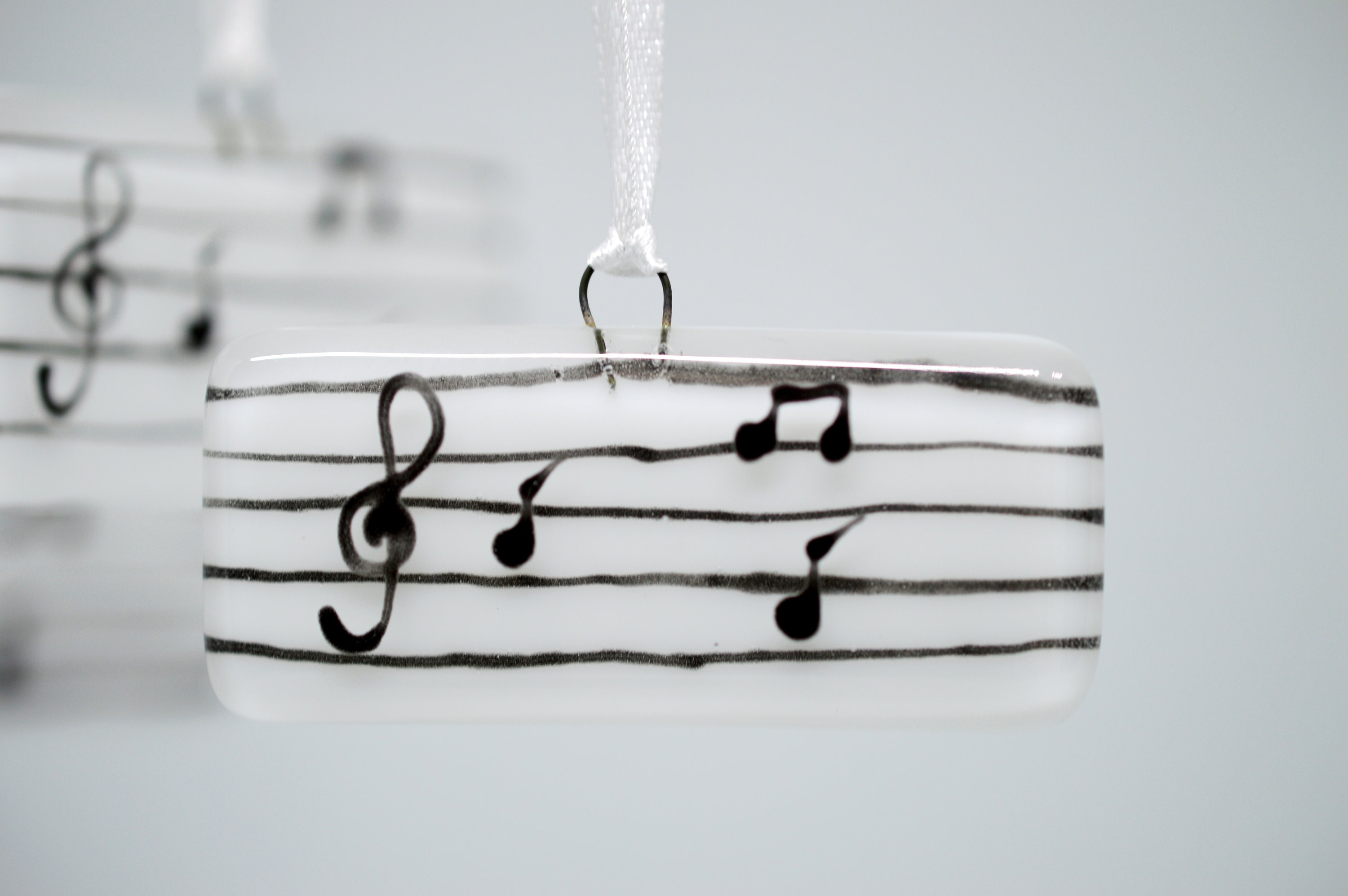 Music sheet music note Ornament Etsy