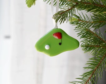 Golf ornament for Christmas tree