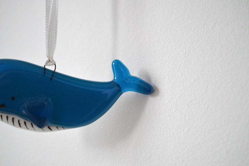 Whale Hanging Glass Keepsake image 5