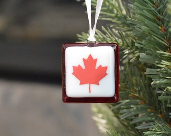 Maple Leaf, Canada, Ornament