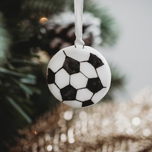 Hanging soccer ball
