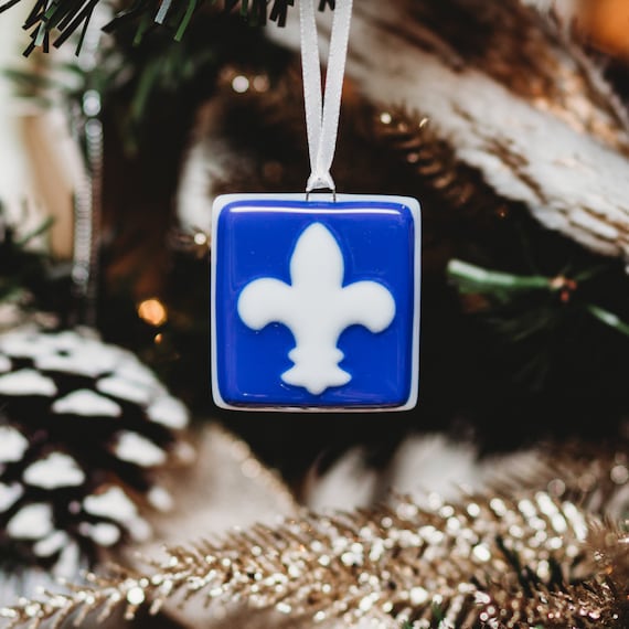 Lily Flower Fleur De Lys Ornament Etsy